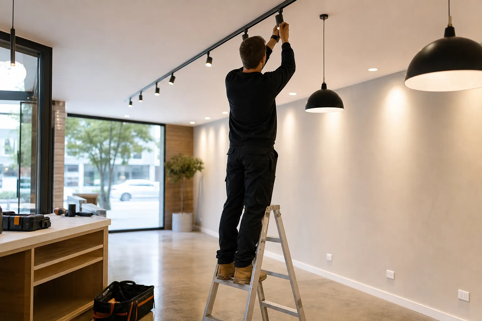 Illustrative: commercial fit-out